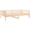 vidaXL Lit de jour sans matelas 80x200 cm bois de pin massif
