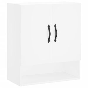 vidaXL Armoire murale blanc 60x31x70 cm bois d'ing&eacute;nierie