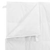 vidaXL Duvet 2-en-1 Blanc 260 x 220 cm Plume