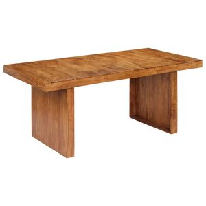vidaXL Table de salle &agrave; manger 180x90x75 cm Bois solide d'acacia