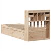 vidaXL Cadre de lit sans matelas 100x200 cm bois massif de pin