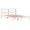 vidaXL Cadre de lit sans matelas blanc 160x200 cm bois de pin massif