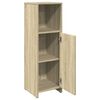 vidaXL Armoire de salle de bain Ch&ecirc;ne sonoma 30x30x95 cm Agglom&eacute;r&eacute;