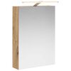 vidaXL Armoire Miroir de Salle de Bain Ch&ecirc;ne artisan 50 x 14,5 x 70 cm