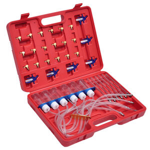 vidaXL D&eacute;bim&egrave;tre pour injecteur commun diesel avec jeu d'adaptateurs
