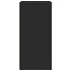 vidaXL Buffet noir 79x38x80 cm bois d'ing&eacute;nierie