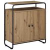 vidaXL Buffet Ch&ecirc;ne artisanal 68 x 35 x 75 cm Bois d'ing&eacute;nierie