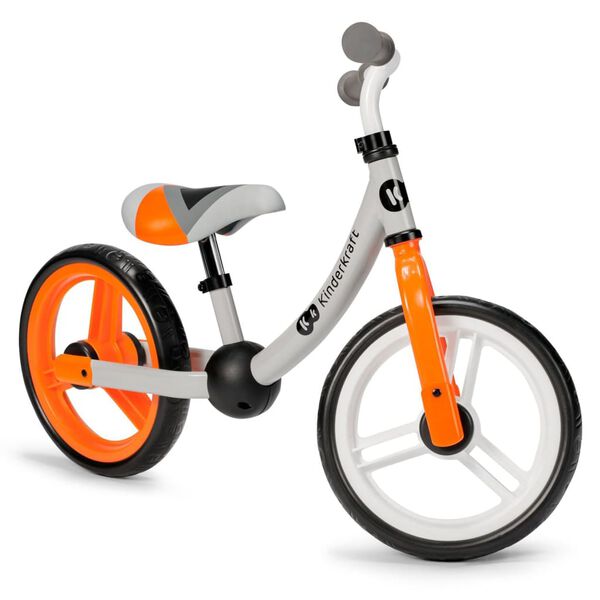 Kinderkraft V&eacute;lo d'&eacute;quilibre 2WAY NEXT Orange flamme