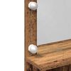 vidaXL Table de Toilette avec tiroir Bois ancien 80 x 41 x 134,5 cm