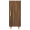 vidaXL Buffet Chêne marron 34,5x34x90 cm Bois d'ingénierie