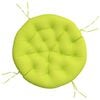 vidaXL Coussin rond vert vif &Oslash; 100 x11 cm tissu oxford