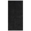 vidaXL Tapis HUARTE &agrave; poils courts doux et lavable noir 100x200 cm