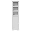 vidaXL Armoire de salle de bain BODO blanc 44x30x160 cm