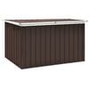 vidaXL Bo&icirc;te de rangement de jardin Marron 149x99x93 cm