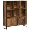 vidaXL Biblioth&egrave;que 2 pcs Bois Ancien 99,5 x 30 x 108 cm