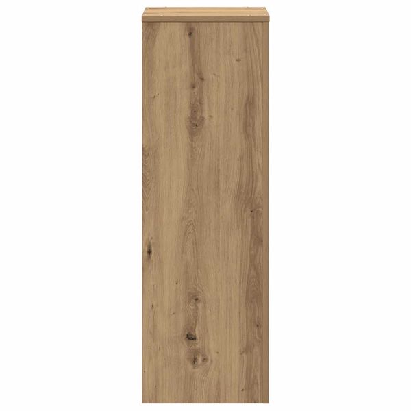 vidaXL Support pour plantes 33x33x100 cm bois d'ing&eacute;nierie
