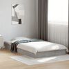 vidaXL Cadre de lit sans matelas gris b&eacute;ton 90x190 cm