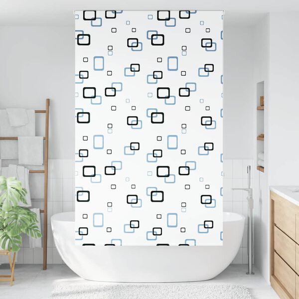 vidaXL Store enrouleur de douche 130x240 cm largeur du tissu 126 cm