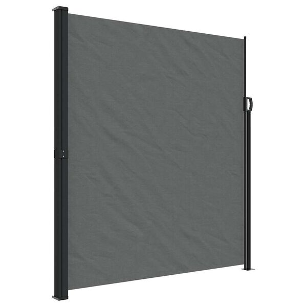 vidaXL Auvent latéral rétractable anthracite 220x600 cm