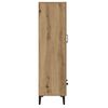 vidaXL Buffet ch&ecirc;ne artisanal 70x31x115 cm bois d'ing&eacute;nierie