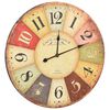 vidaXL Horloge murale vintage Color&eacute;e 60 cm