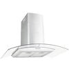 vidaXL Hotte murale 90 cm Acier inoxydable 756 m&sup3;/h LED