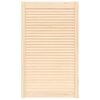 vidaXL Porte d'armoire &agrave; persiennes 99,3x59,4 cm bois de pin massif