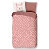 Good Morning Housse de couette pour enfants LAMA 140x200/220 cm Rose