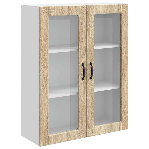 vidaXL Armoire de cuisine Kalmar Ch&ecirc;ne Sonoma 80 x 31 x 100 cm