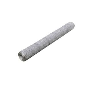 vidaXL Grillage pour volière Acier galvanisé 25 x 0,5 m Argenté