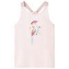 vidaXL D&eacute;bardeur pour enfants rose p&acirc;le 128