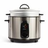 Livoo Cuiseur &agrave; riz et &agrave; vapeur 10 personnes 1,8 L 700 W Argent&eacute;
