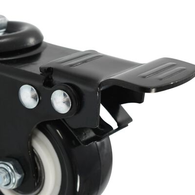 vidaXL Roulettes pivotantes doubles 4 pcs 50 mm au meilleur prix