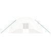 vidaXL Serre avec cadre en acier blanc 72 m&sup2; 12x6x2,85 m