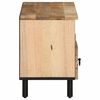 vidaXL Meuble TV 100x33x46 cm bois massif de manguier