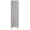 vidaXL Buffet haut sonoma gris 69,5x31x115 cm bois d'ing&eacute;nierie