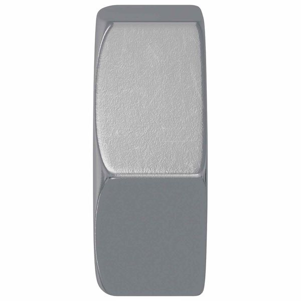 vidaXL &Eacute;crous Hexagonaux 2 pcs Argent&eacute; M6 Acier