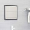 vidaXL Ensemble de meubles de salle de bain Gris Agglom&eacute;r&eacute;