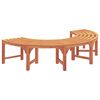 vidaXL Banc d'Arbre 4 -Seater 210 x 80 x 45 cm Naturel