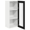 vidaXL Armoire suspendue Ch&ecirc;ne noir 40 x 31 x 100 cm Bois d'ing&eacute;nierie