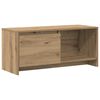 vidaXL Ensemble meuble TV Ch&ecirc;ne artisanal 90 x 35 x 40 cm