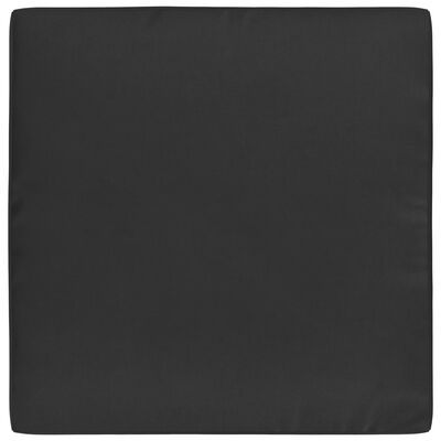 vidaXL Coussins de canapé en palette 2 pcs noir tissu