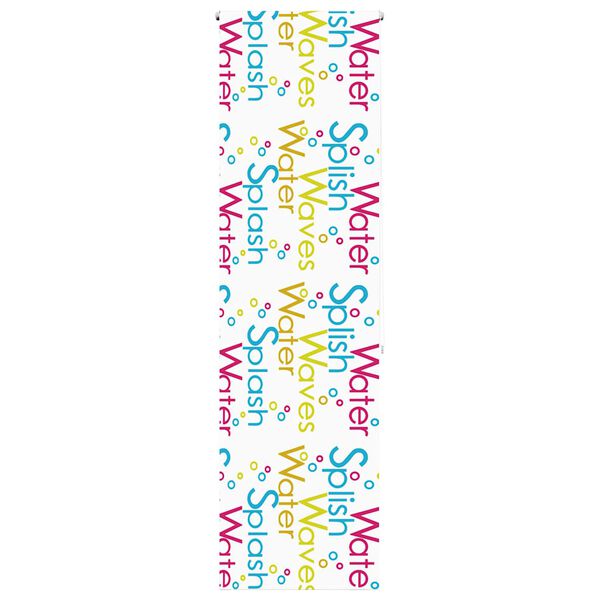 vidaXL Store enrouleur de douche 60x240 cm largeur du tissu 56 cm