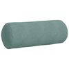 vidaXL Coussins d'accent 2 pcs Vert Mer &Oslash; 25 x 70 cm