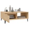 vidaXL Table basse chêne sonoma 90x60x35 cm bois d'ingénierie