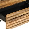 vidaXL Buffets 2 pcs 60x34x75 cm bois de manguier massif brut