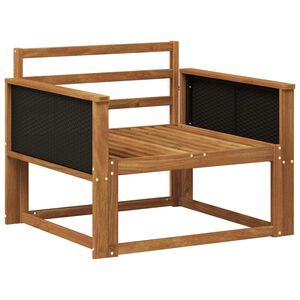 vidaXL Sofa de milieu ext&eacute;rieur Naturel