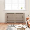 vidaXL Cache-radiateur 152x19x81,5 cm MDF