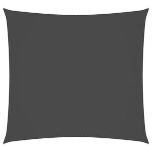 vidaXL Voile de parasol tissu oxford rectangulaire 2,5x3 m anthracite