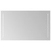 vidaXL Miroir de salle de bain &agrave; LED 50x30 cm